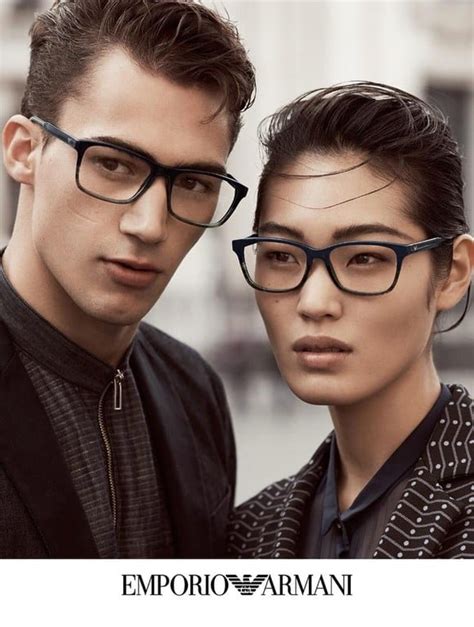 emporio armani glasses model